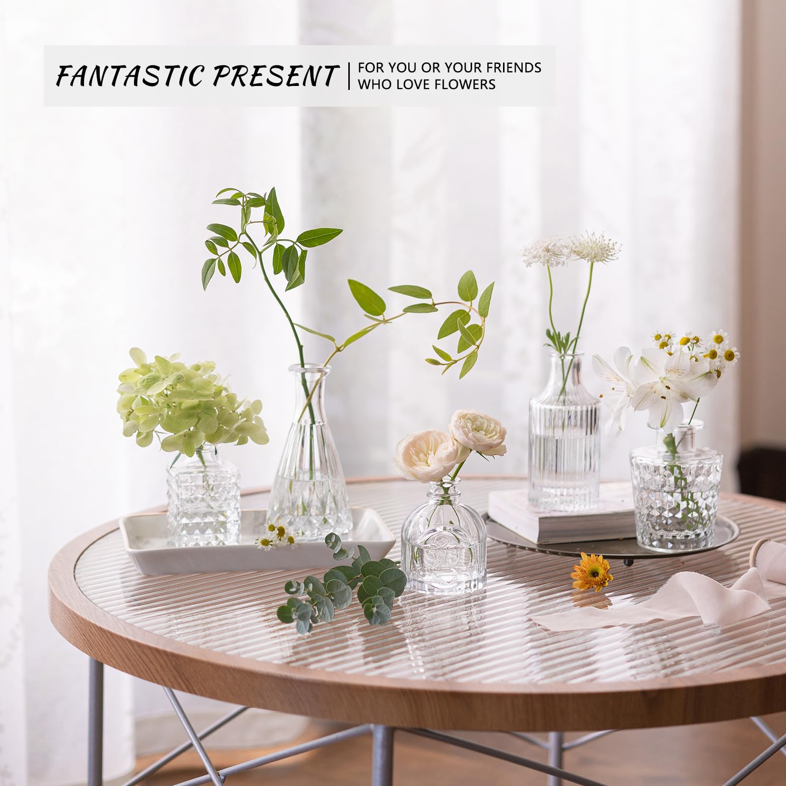 SUPMIND vase utilisé avec bâtonnets diffuseur pour ajouter parfum et style