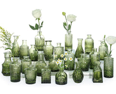 SUPMIND vase en verre devant le packaging, protection et élégance visible