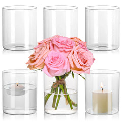 SUPMIND vase face en verre transparent, avantage stabilité