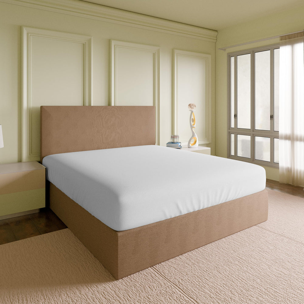 SUPREME ELEGANCE gros plan percale montrant tissu respirant