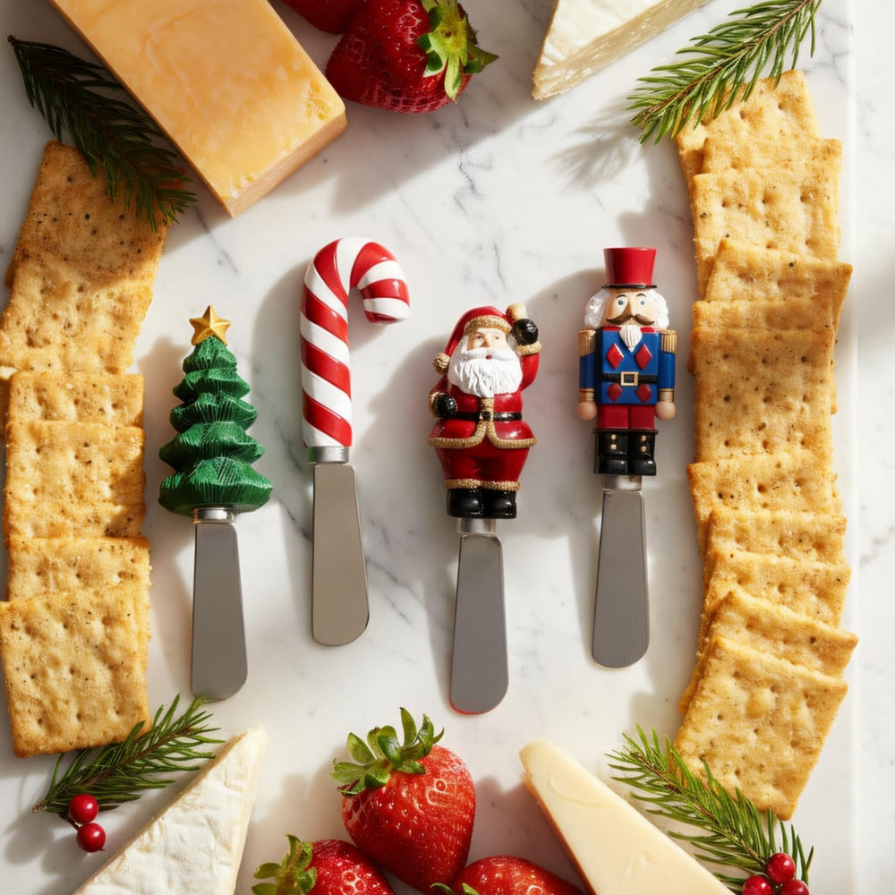 Supreme Housewares manche sapin peint main, ajoute une touche joyeuse