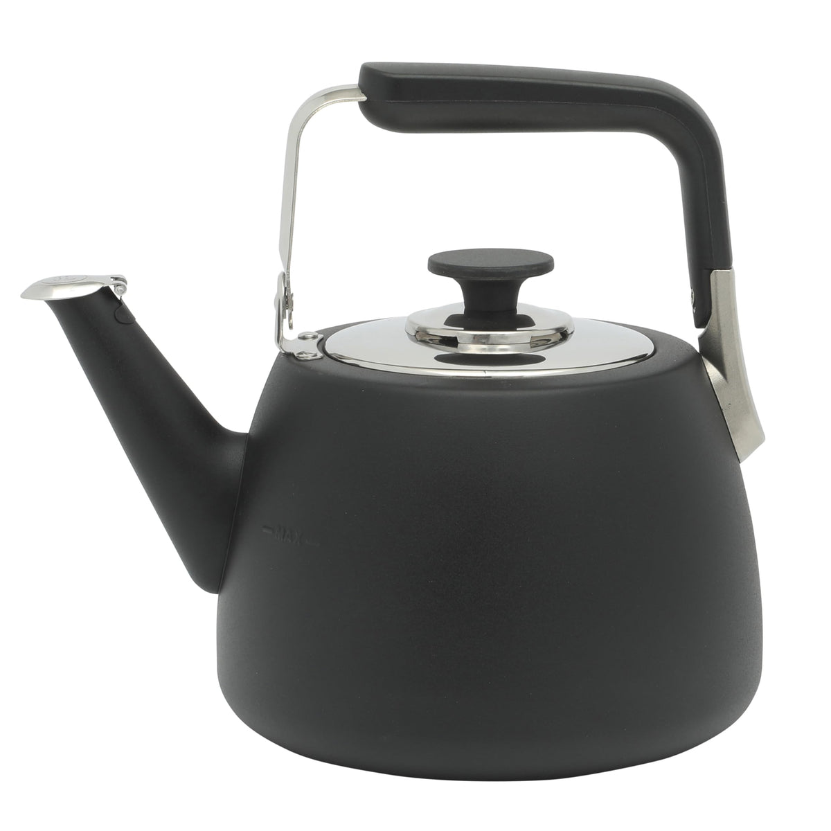Sur La Table bouilloire face avant matte noir durable et esthétique
