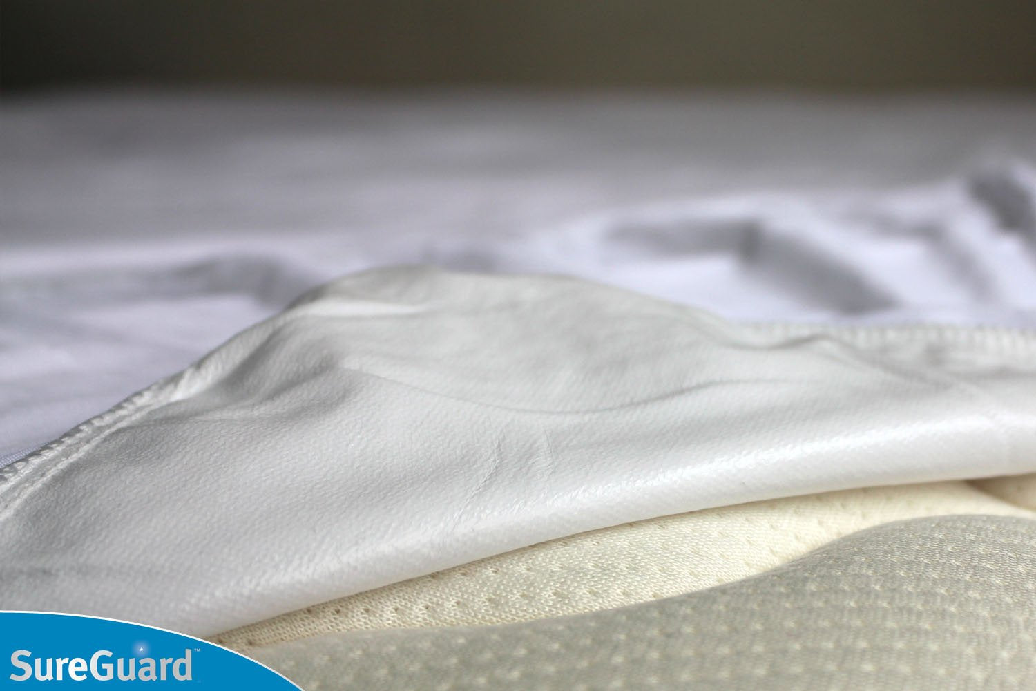 SureGuard bord élastique ajusté offrant maintien sûr sur matelas
