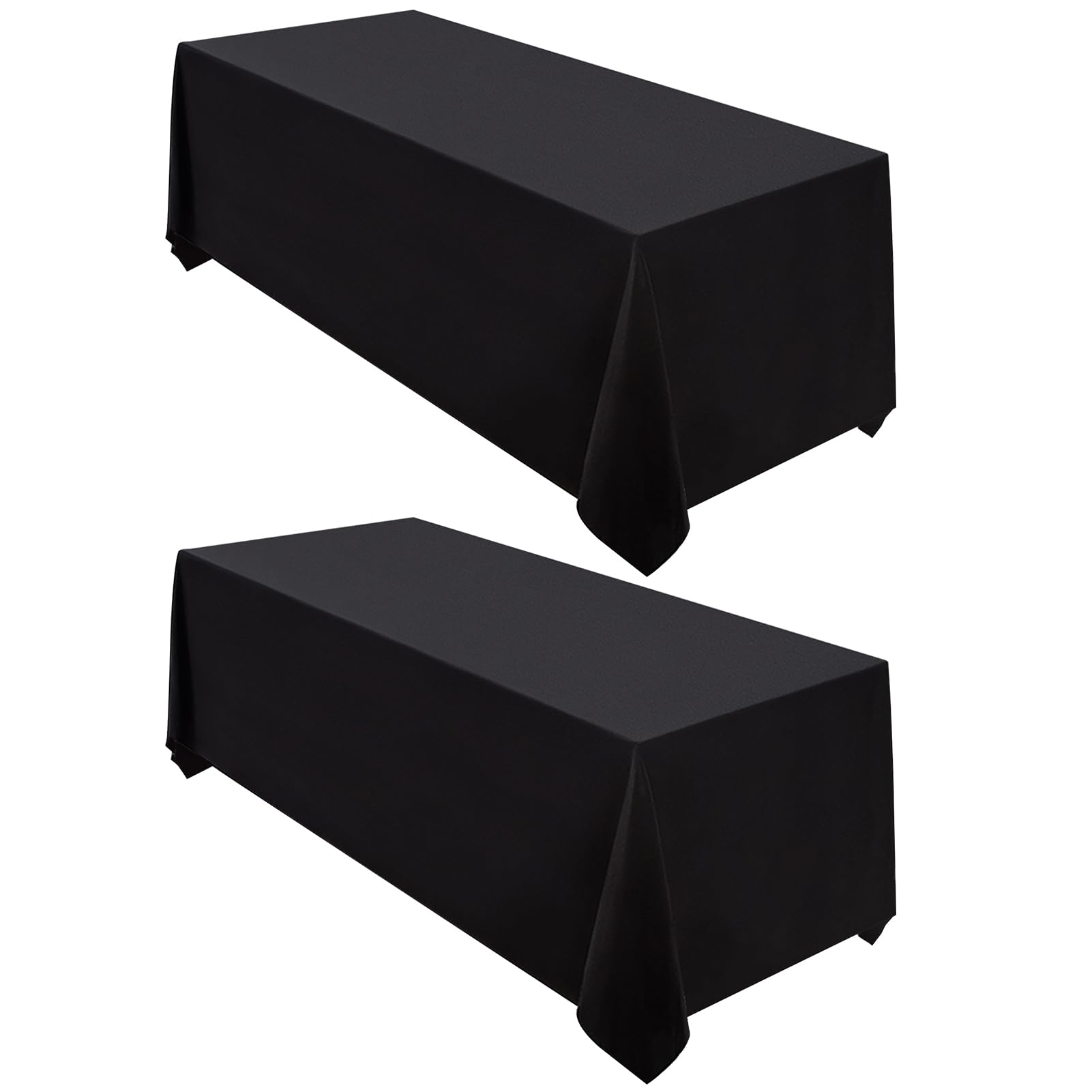 Surmente nappe face table noir élégance et protection