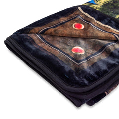Surreal Entertainment plaid verso avec emblème Deckmaster pour une seconde ambiance décorative