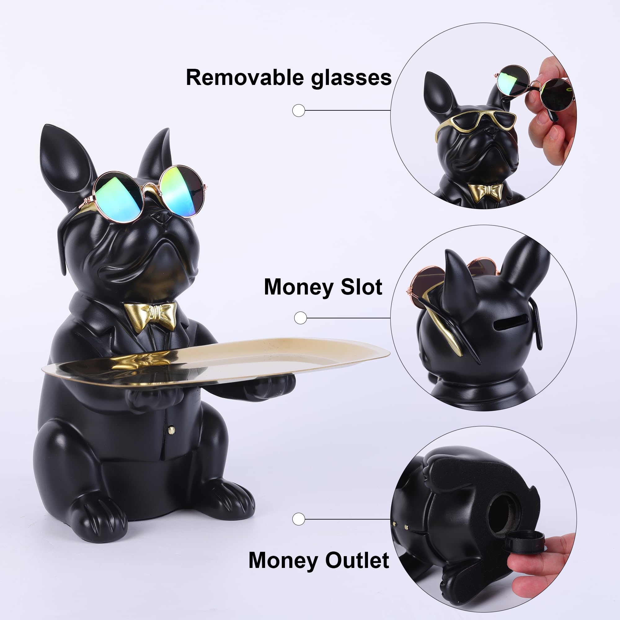 suruim vue de profil montrant détails sculptés et finition peinte durable