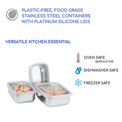 Sustainable Containables boîtes emboîtées pour rangement compact et gain de place