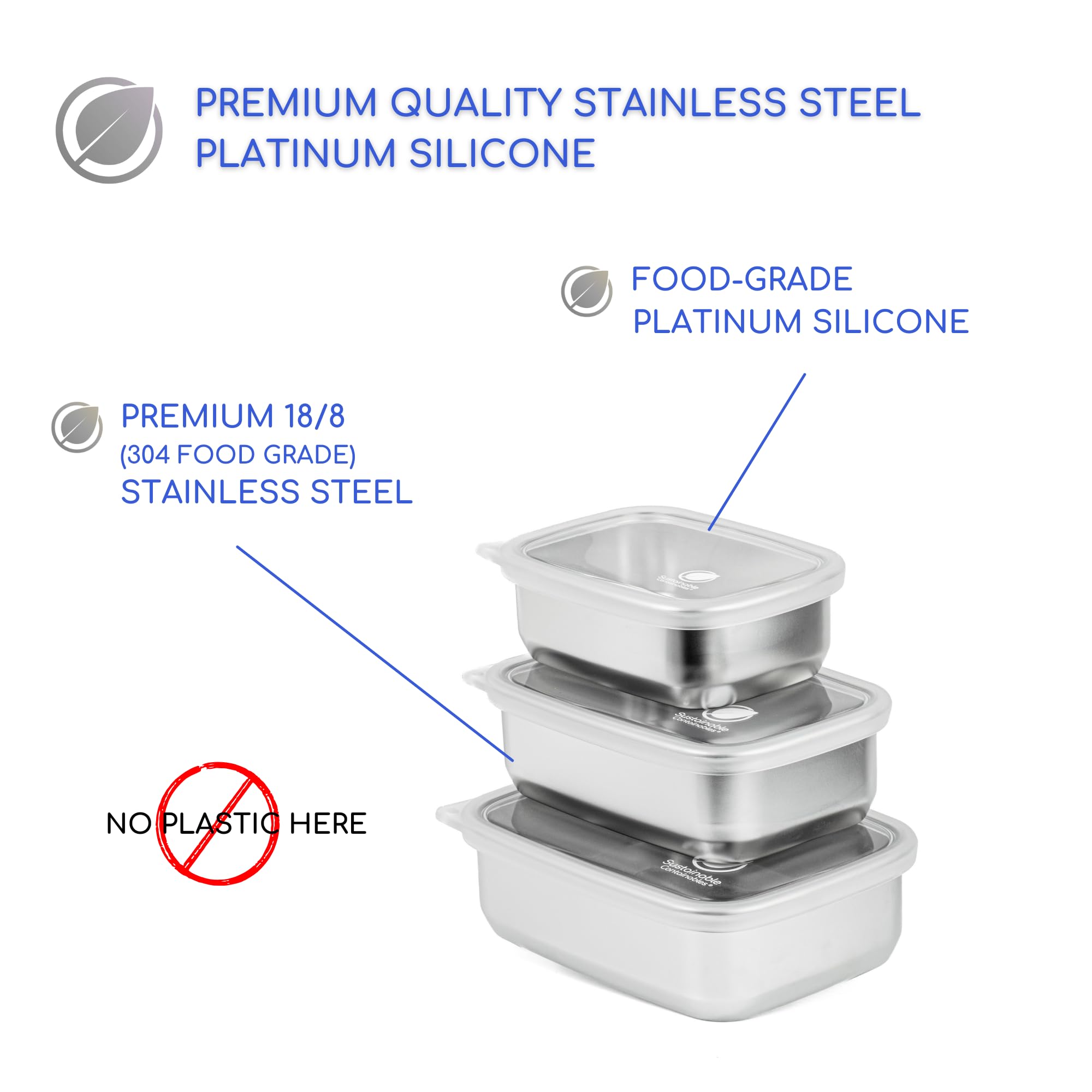 Sustainable Containables en usage lors d’un déjeuner emporté pratique et sans fuite