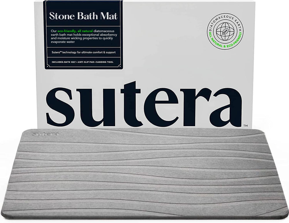 SUTERA tapis face avant montrant surface sèche et design moderne