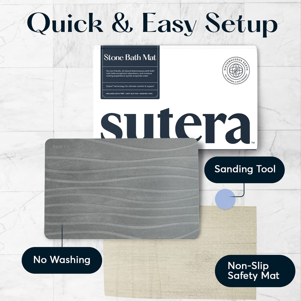 SUTERA outil de ponçage inclus pour restaurer absorption rapidement