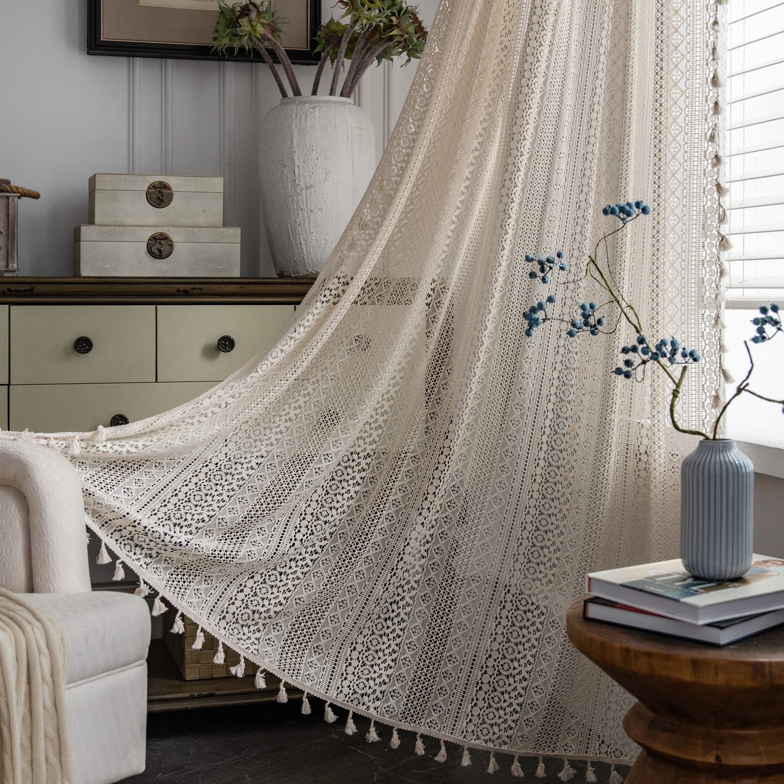 Sutuo Home panneau face ouverte montrant le panneau fini et la couleur crème bénéfique pour style