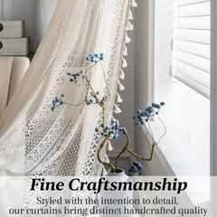 Sutuo Home gros plan du motif crochet révélant le tissage artisanal et apportant texture chaleureuse