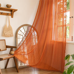 Sutuo Home rideau boho face apportant chaleur visuelle