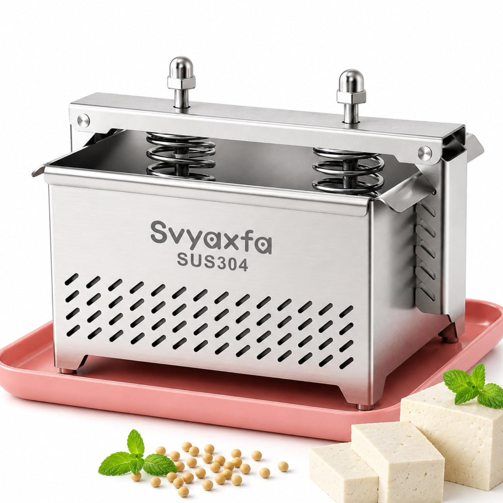 Svyaxfa presse à tofu face avant montrant design robuste et gain de place