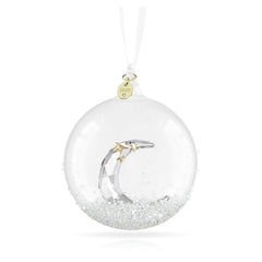 Swarovski boule 2025 face brillante montrant le motif cristallin et ajout d’éclat