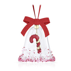 Swarovski cloche Holiday Cheers Dulcis face avant rouge, éclat raffiné