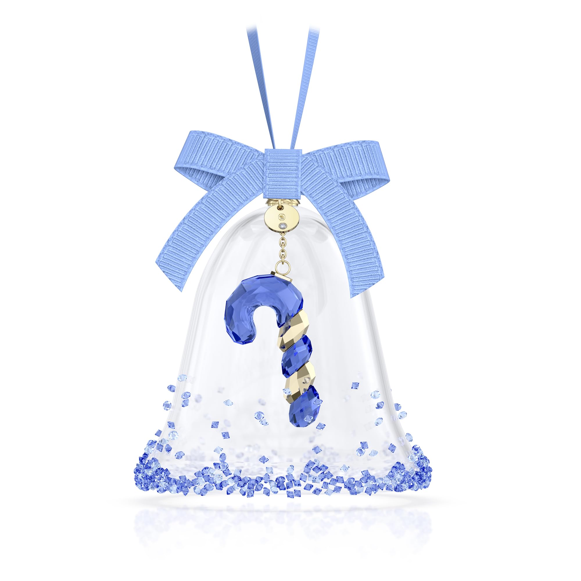 Swarovski Dulcis Bell avant-plan accroche raffinée pour sapin