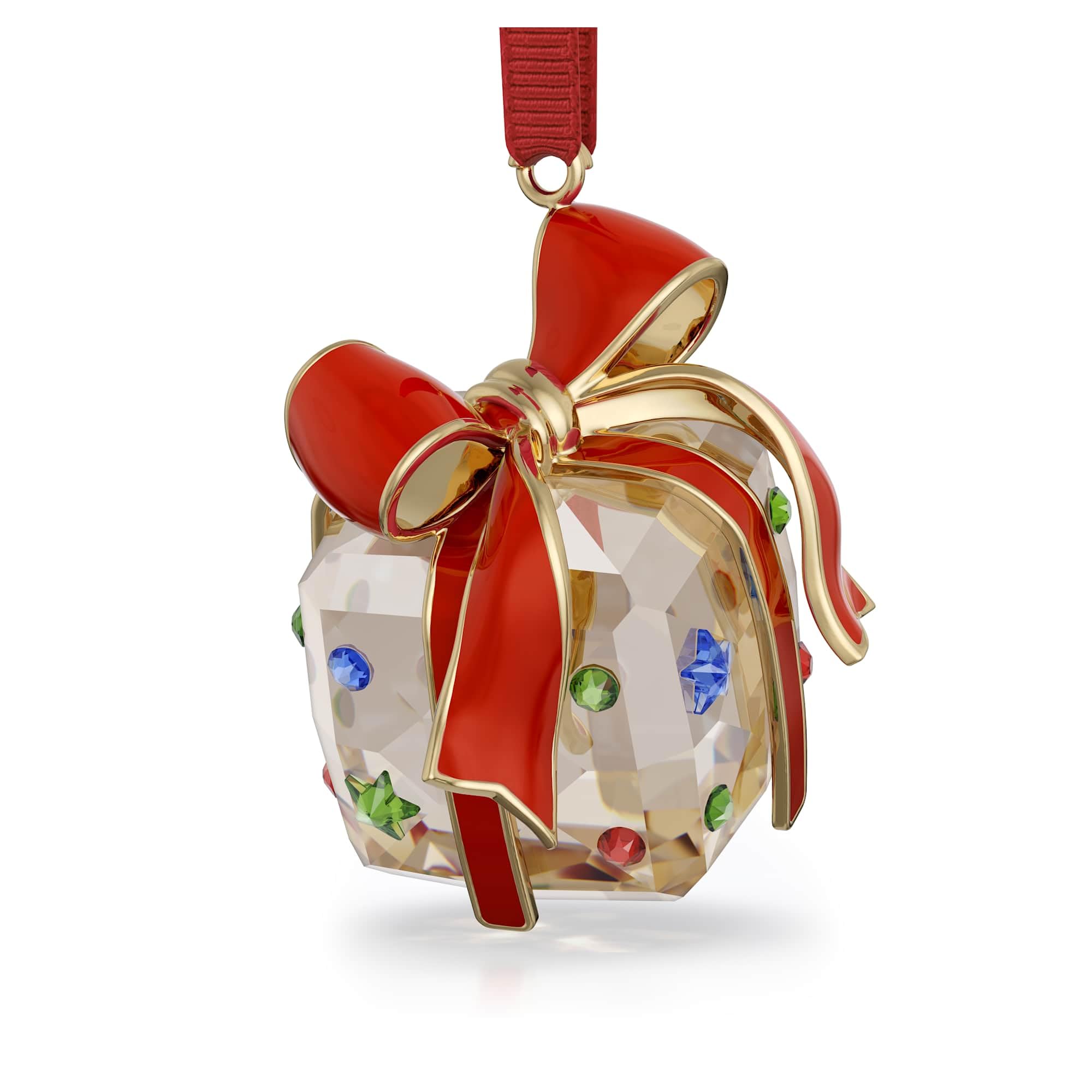 Swarovski ornement face avant brillant qui illumine le sapin