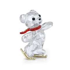 Swarovski Kris Bear vue frontale montrant le cristal étincelant et l’allure collectible