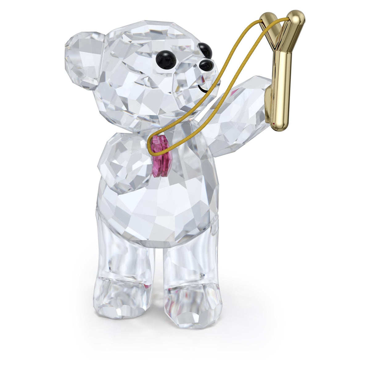 Swarovski Kris Bear en face montrant l’éclat du cristal et une finition élégante