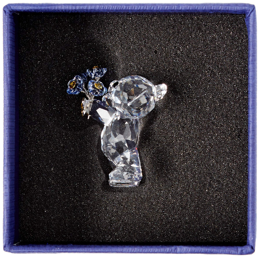 Swarovski Kris Bear - Forget-me-not coffret d'origine prêt à offrir et protéger