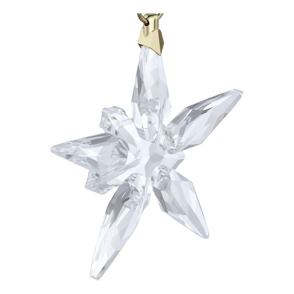 Swarovski comparatif d’échelle avec ruban gros‑grain vert pour accrochage