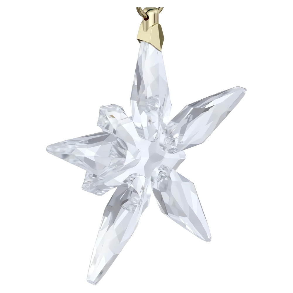 Swarovski Little Star suspendu au sapin illustrant ambiance de fête