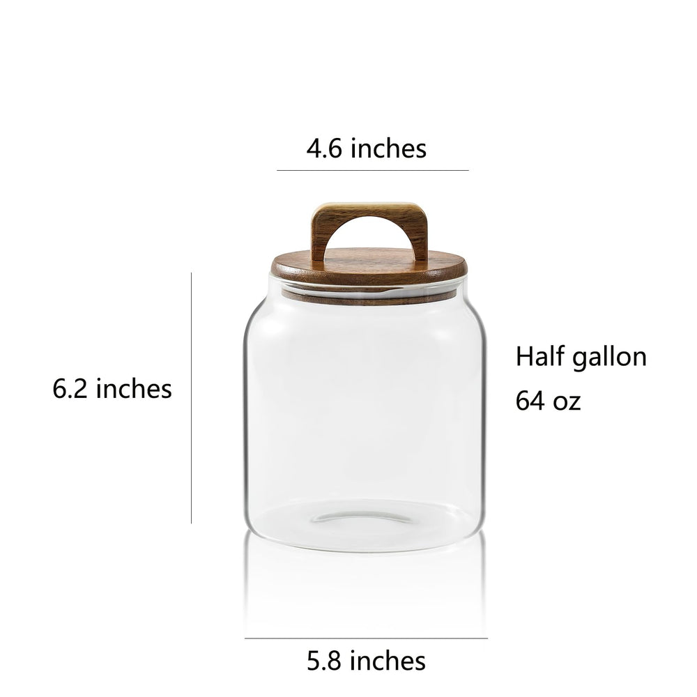 Sweejar Home bocaux ouverts détail du couvercle hermétique et joint fiable