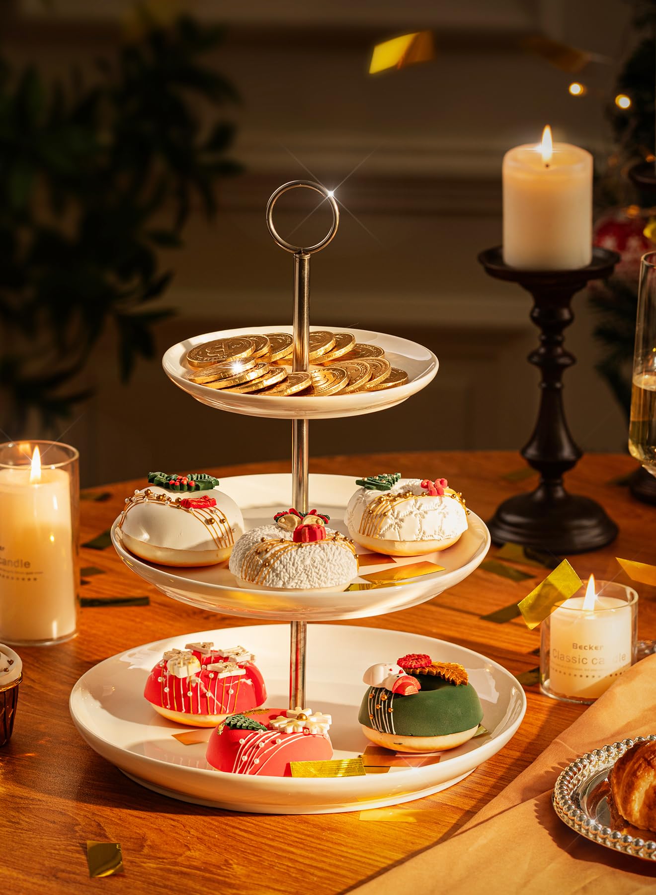 Sweese sur table de mariage créant une présentation raffinée pour invités