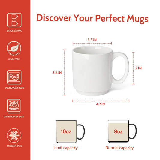 Sweese tasses empilées montrant gain de place et organisation pratique