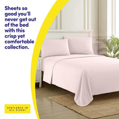 Sweet Home Collection détail du drap-housse montrant l'ajustement et maintien confortable