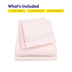 Sweet Home Collection poches profondes du drap-housse adaptées aux matelas épais jusqu'à 16"