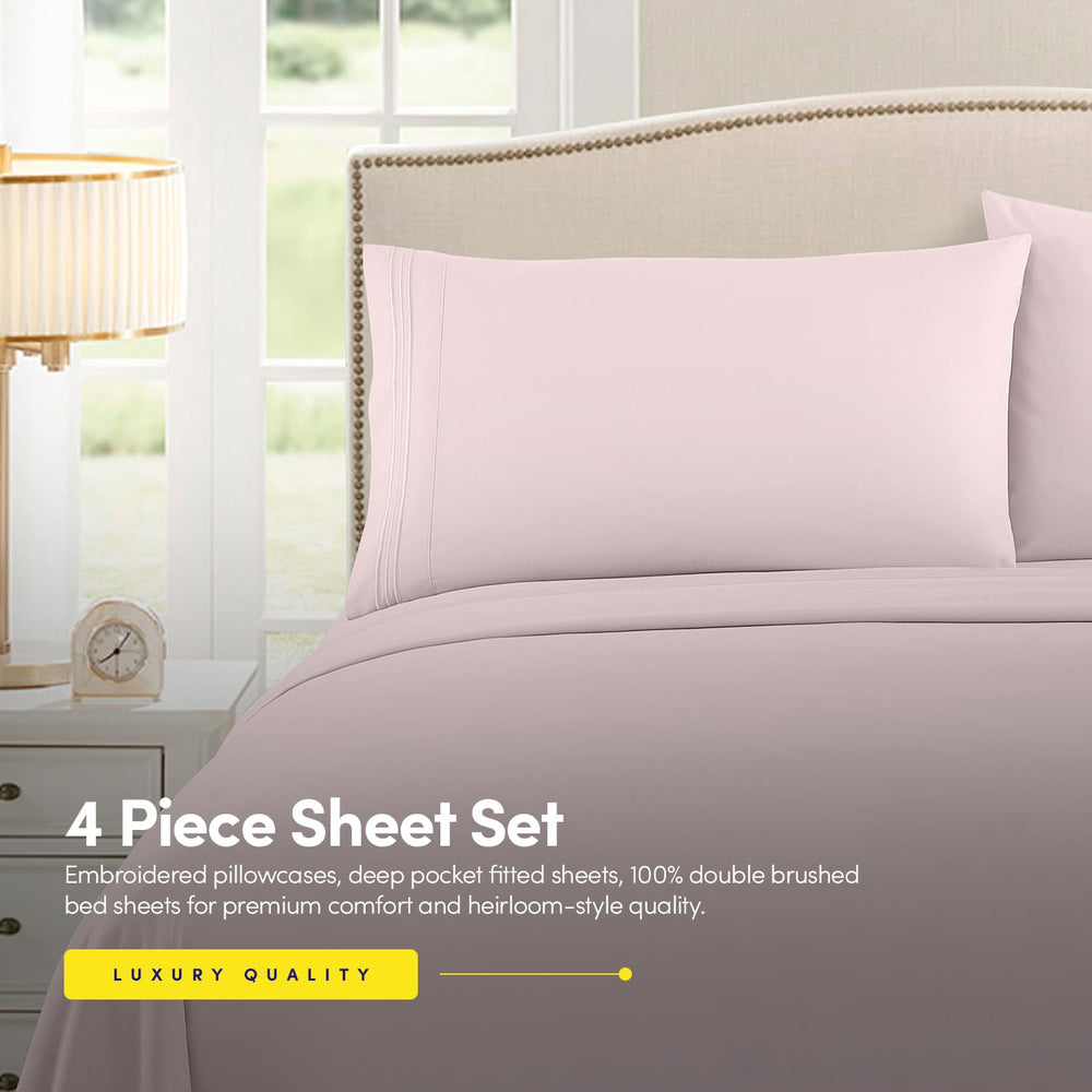 Sweet Home Collection sangles élastiques intégrées aux coins offrant tenue antiglisse toute la nuit