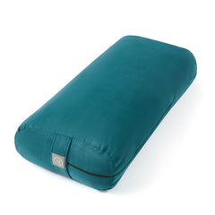 Sweet Home Collection vue avant du bolster teal montrant la forme et le soutien