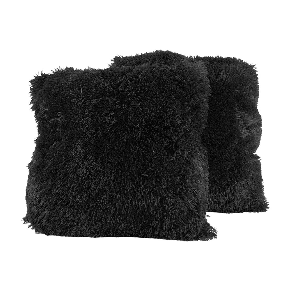 Sweet Home Collection coussin face avant noir, ajoute confort et style immédiat