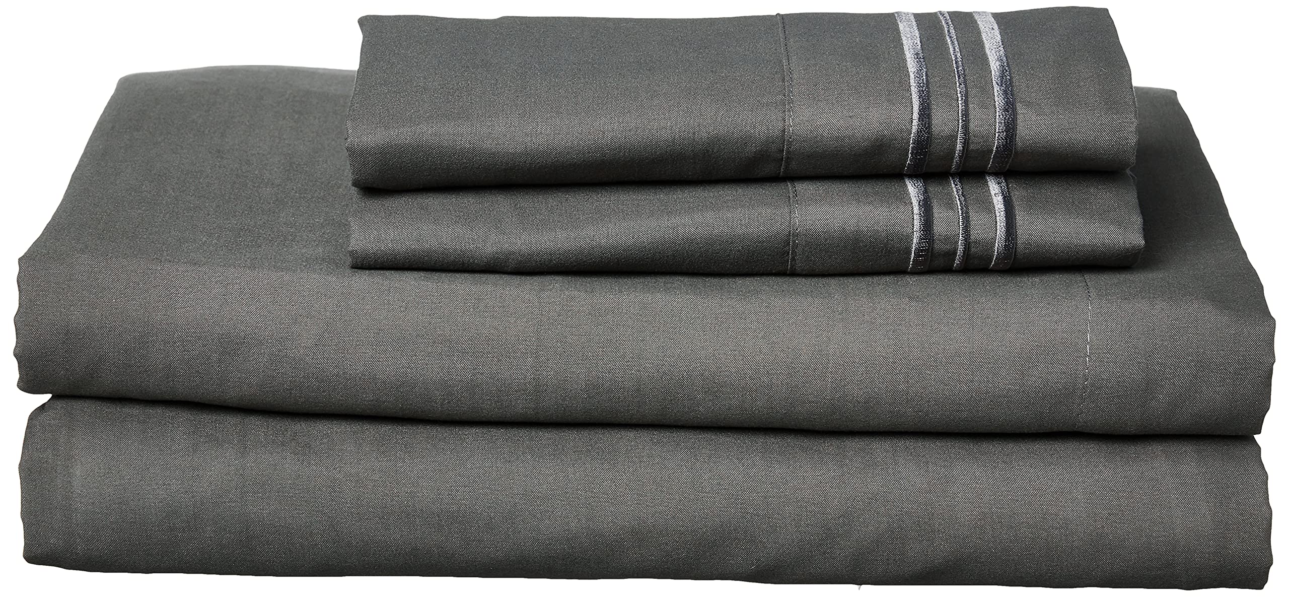 Sweet Home Collection deux taies d’oreiller incluses, aspect soyeux