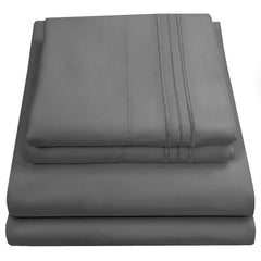 Sweet Home Collection drap housse king face démontrant maintien