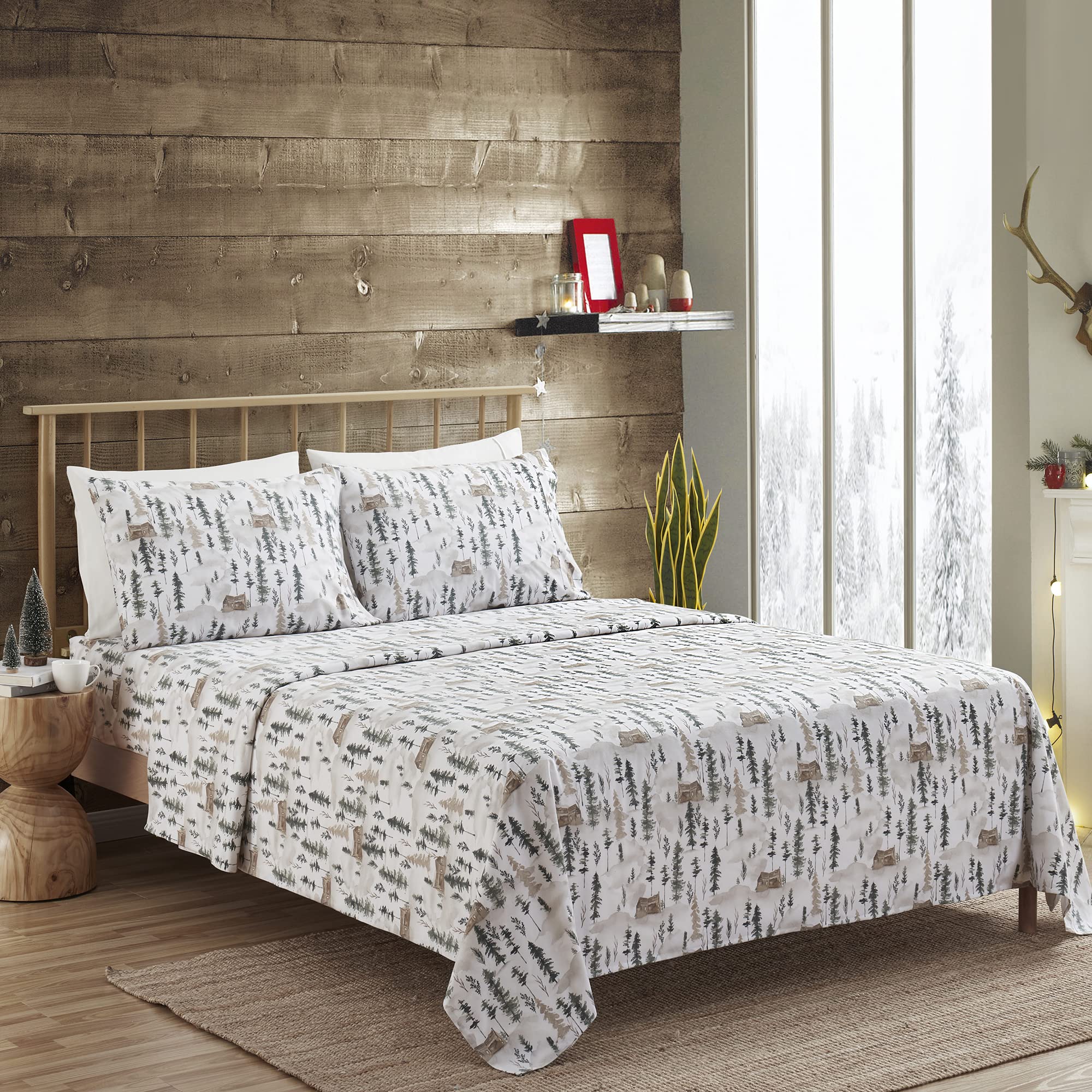 Sweet Home Collection drap-housse poches profondes maintien sûr du matelas