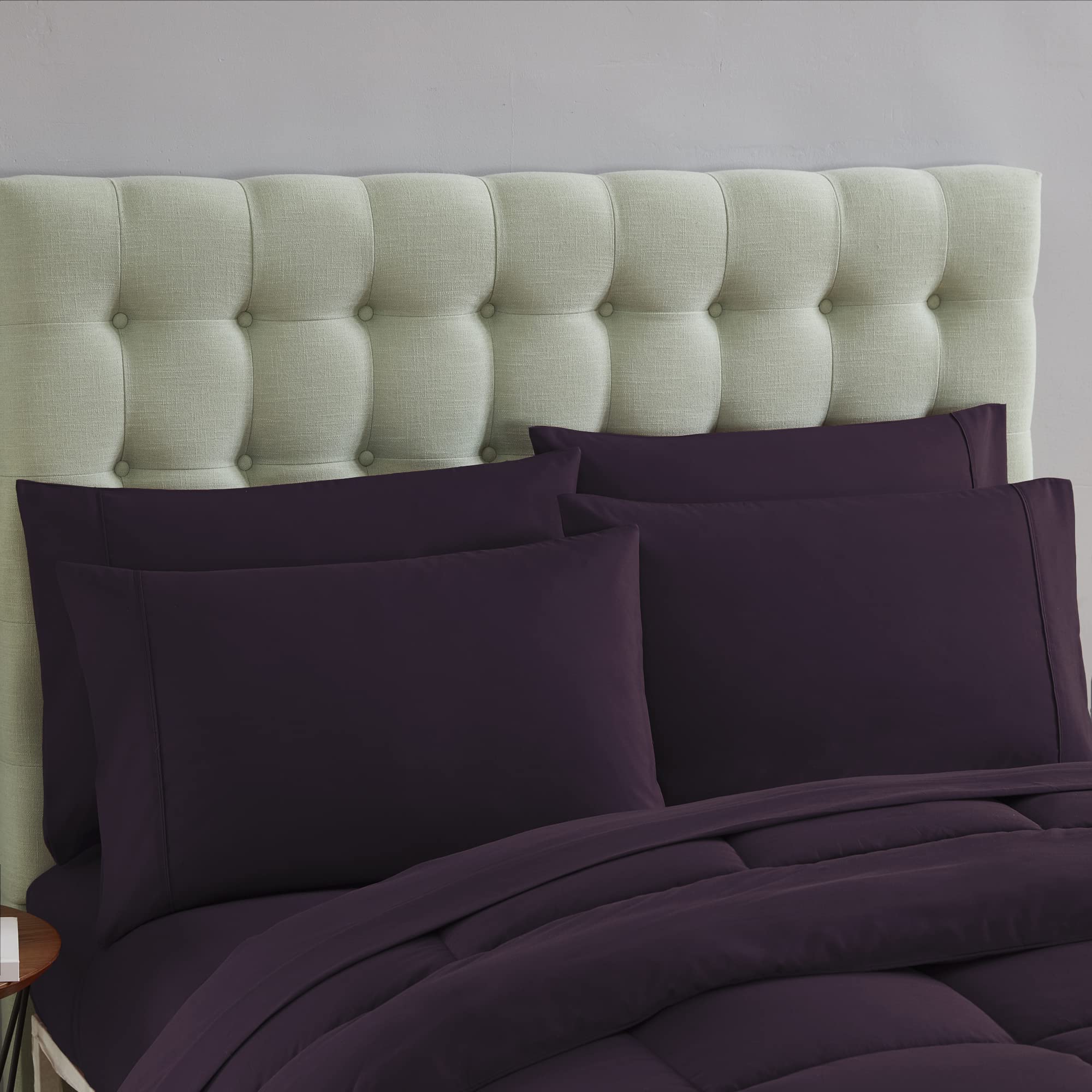 Sweet Home Collection comparaison taille de la couette sur lit, dimensions claires