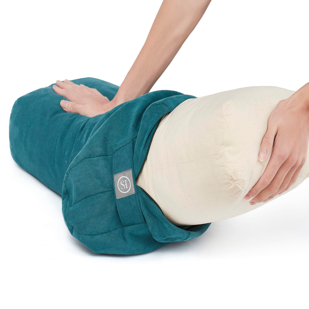 Sweet Home Collection bolster utilisé pour méditation assise, stabilise la posture