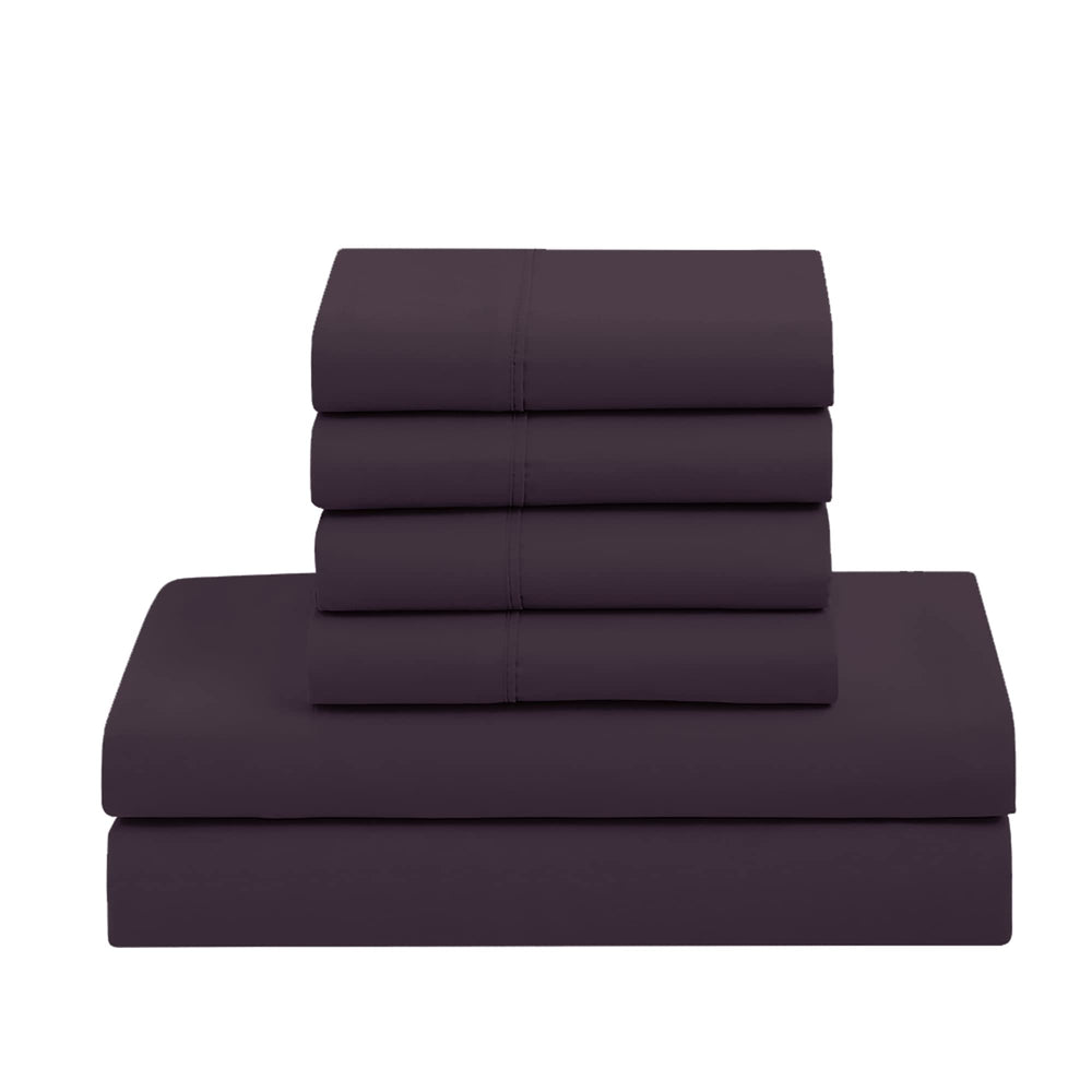 Sweet Home Collection chambre mise en scène violet, esthétique apaisante