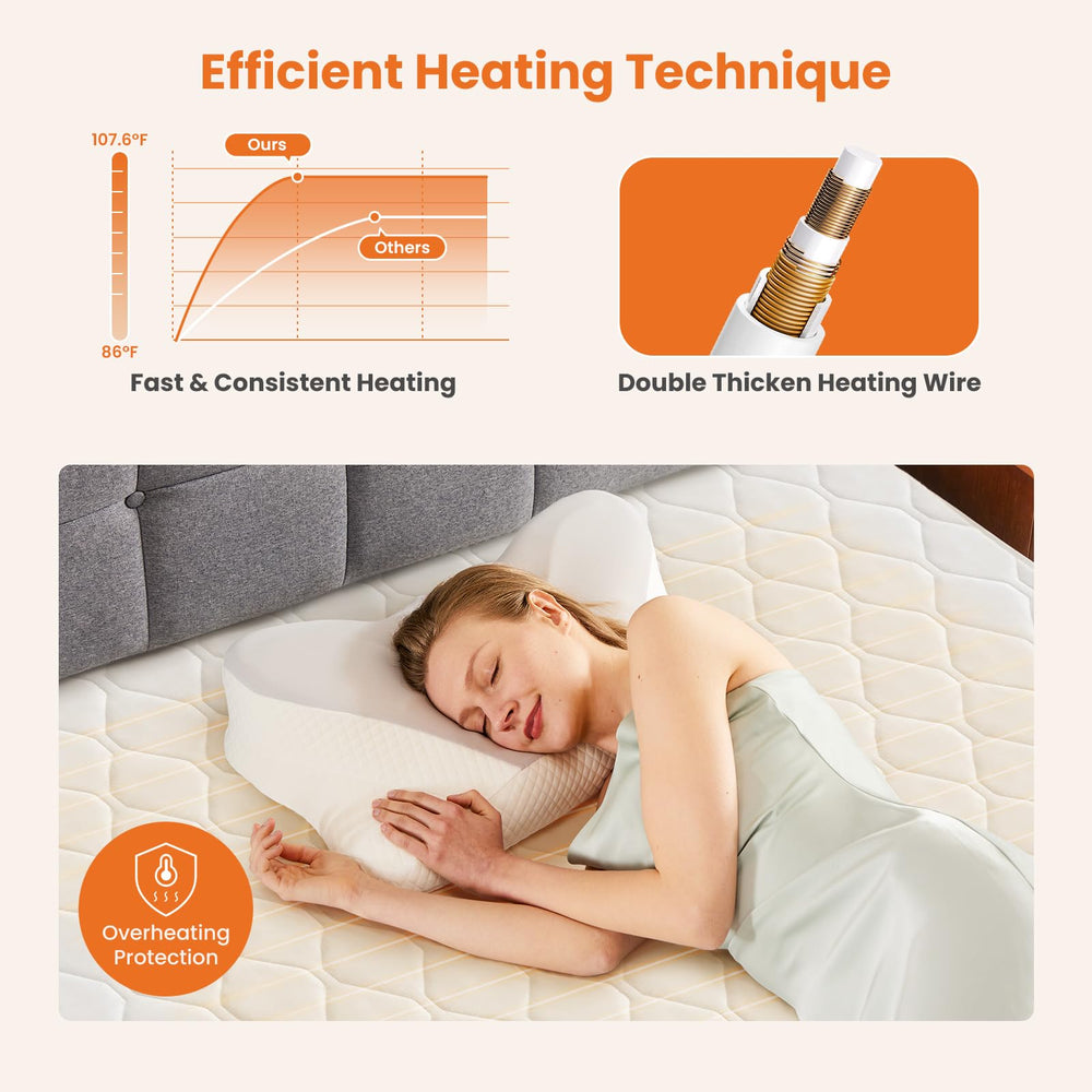 Sweetcrispy matelas en usage sur un lit double démontrant confort immédiat