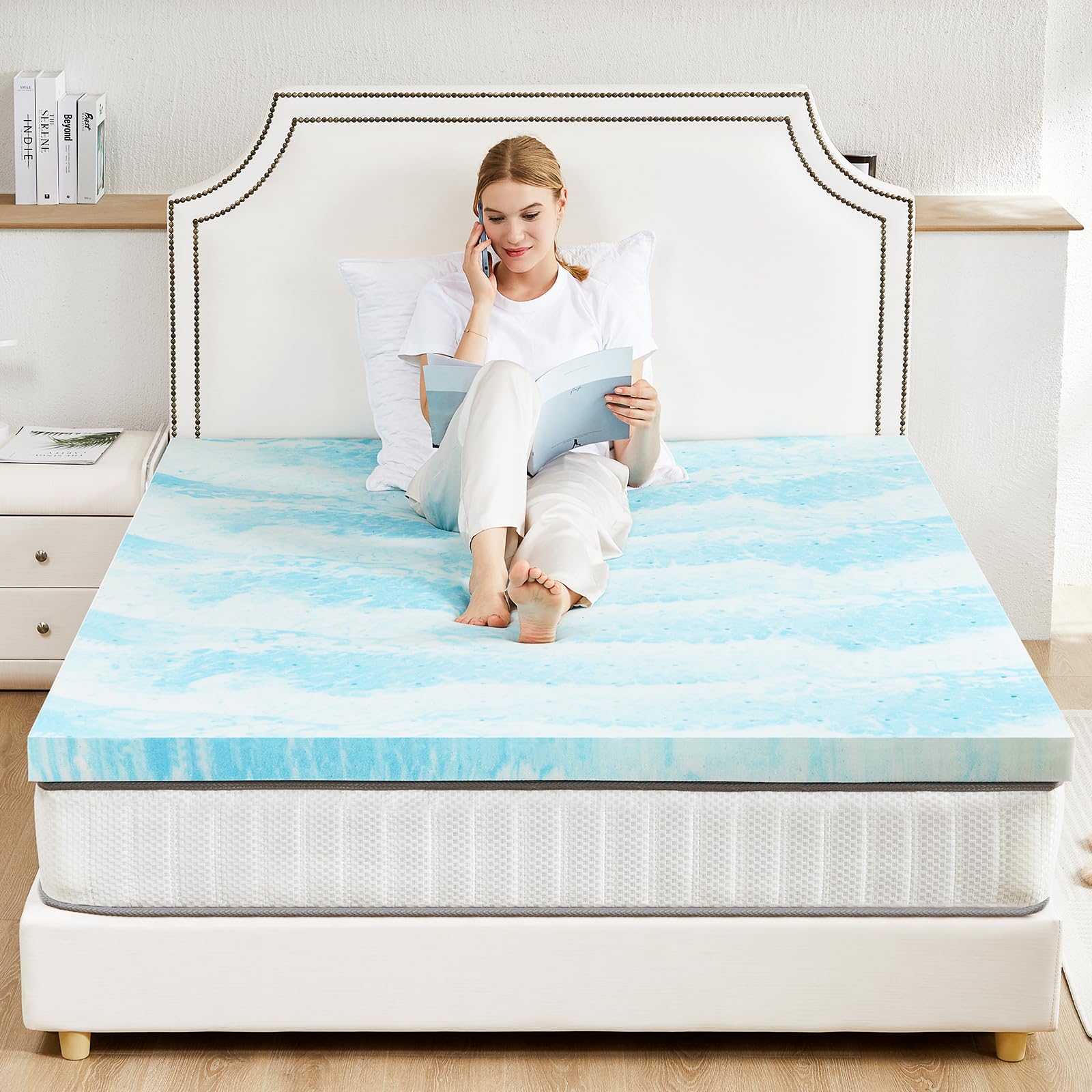 Sweetcrispy surmatelas dans un RV confort portable et gain d’espace