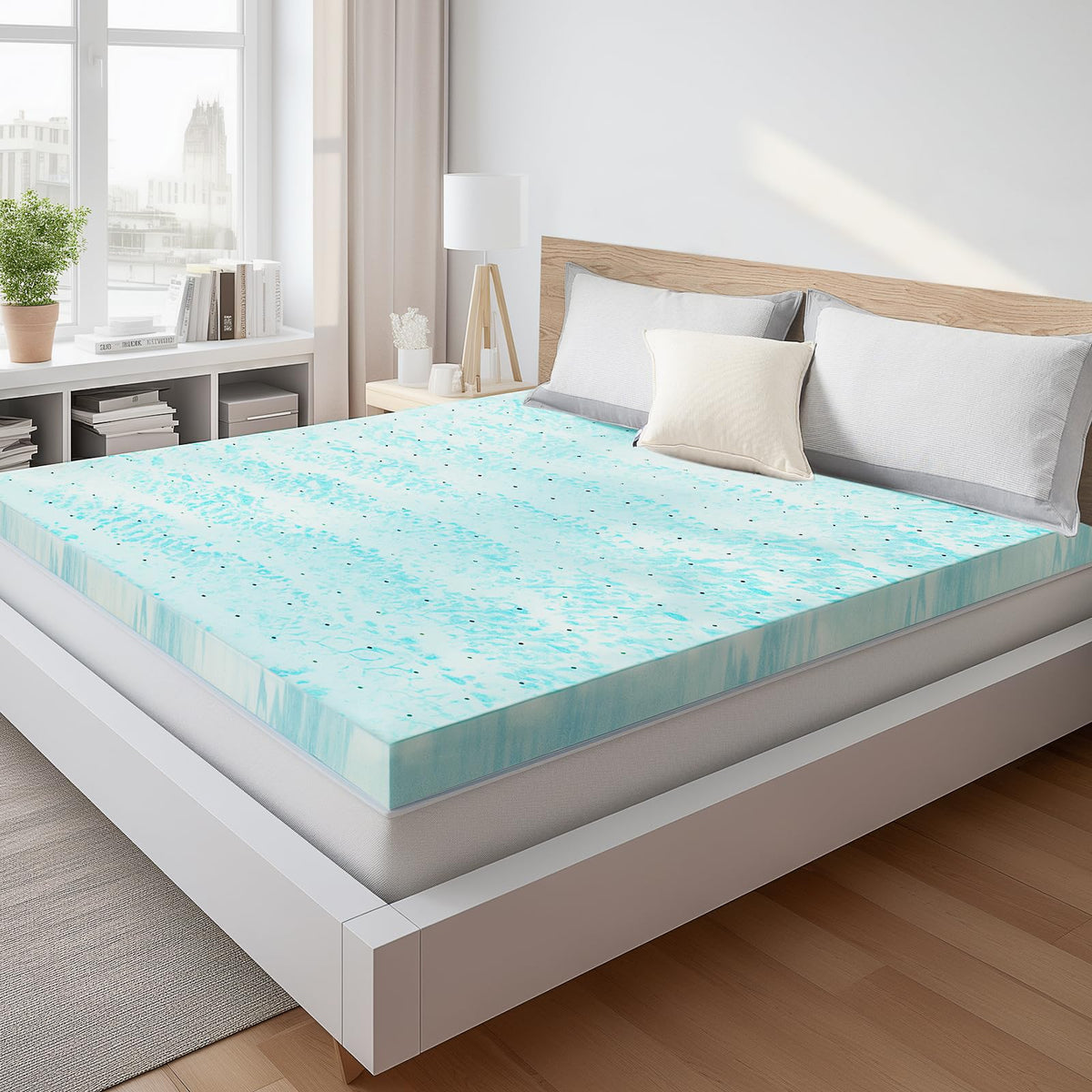 Sweetcrispy surmatelas Full vue de face ajout de confort immédiat