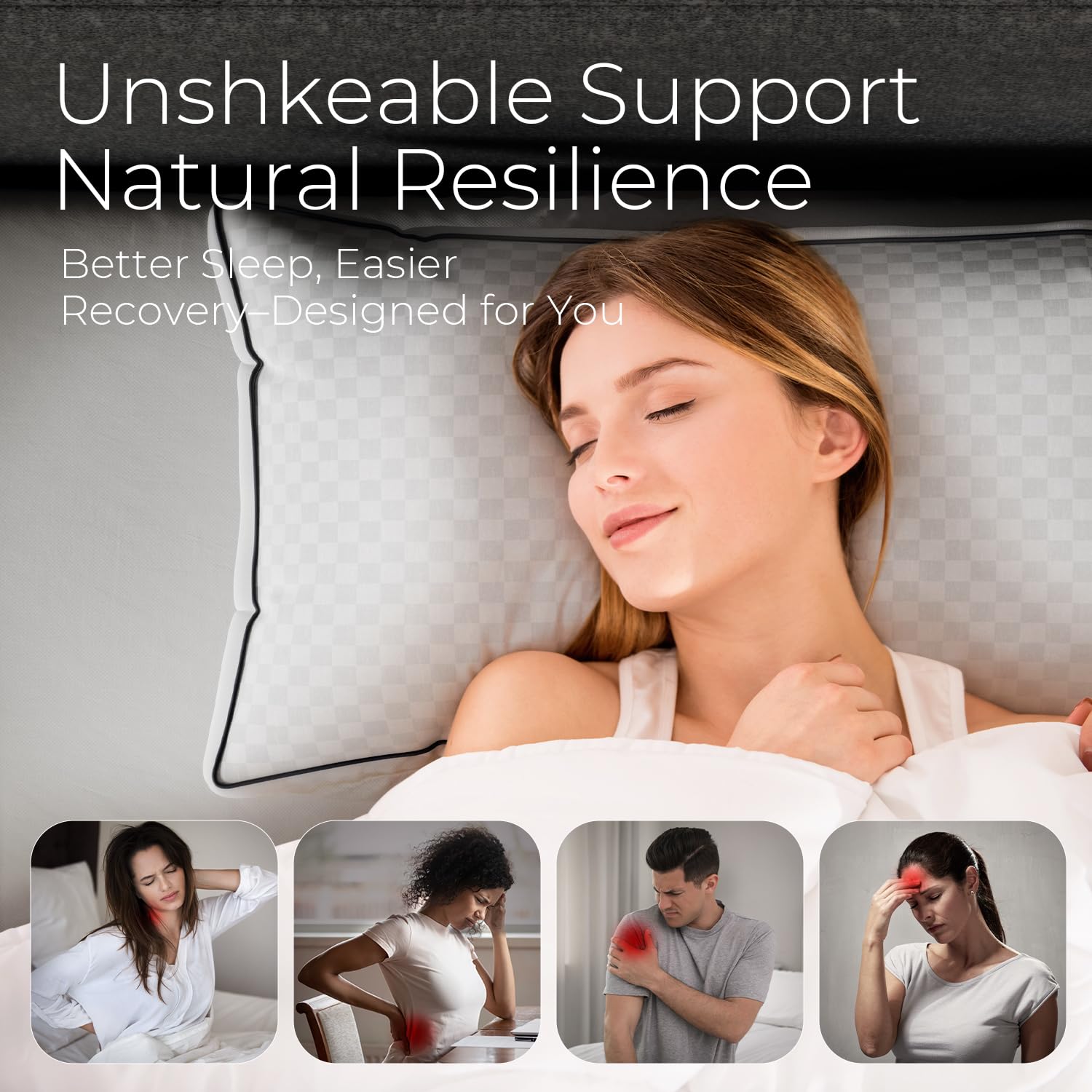 Sweetnight gros plan sur le gonflant repris après ouverture montrant un confort durable