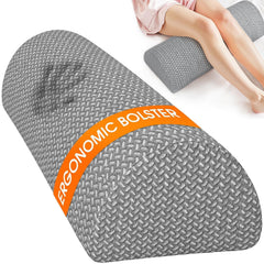 SweetSlubr vue frontale du coussin genou montrant la forme demi-lune et l’esthétique