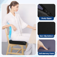 Housse amovible SweetSlubr avec fermeture éclair, facile à laver pour hygiène