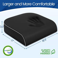 Gros plan mousse SweetSlubr montrant la texture mémoire pour confort prolongé