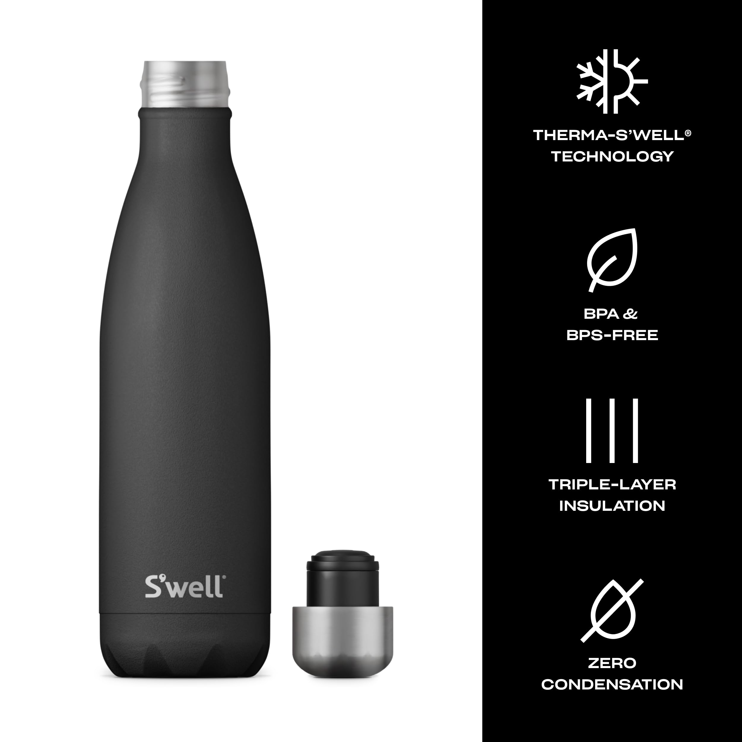S'well en usage au bureau illustrant portabilité et hydratation pratique