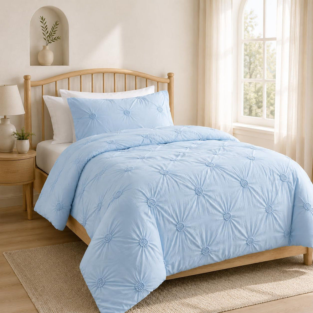 Swift Home couette vue de face sur lit montrant finition élégante et confort